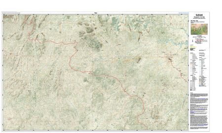 (image for) Sudan & South Sudan Boundary 1:250,000 Raja