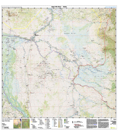 (image for) So Sudan States 1:500,000 Upper Nile