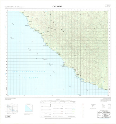 (image for) Solomon Islands #07-156-04: Choiseul topo