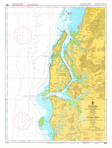 (image for) Thailand Nautical Chart: #332: Ko Phra Thong