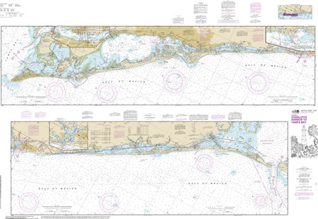 Gulf Intracoastal Waterway Chart