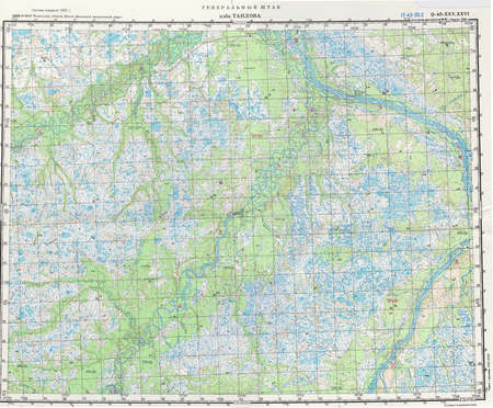 (image for) Russia 1:200,000: Q-43-25