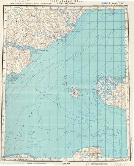 (image for) Russia 1:200,000: S-49-15